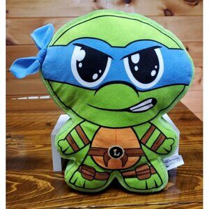 Nickelodeon Teenage Mutant Ninja Turtles Plush Pillow LEONARDO 11" Stuffed Plush